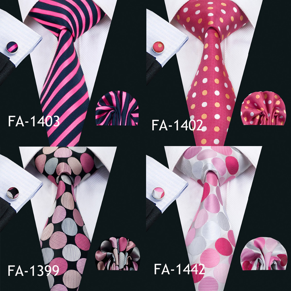 Barry. Vương Mới Hồng Phối Tiệ - đánh giá và giá Silk Tie Striped
