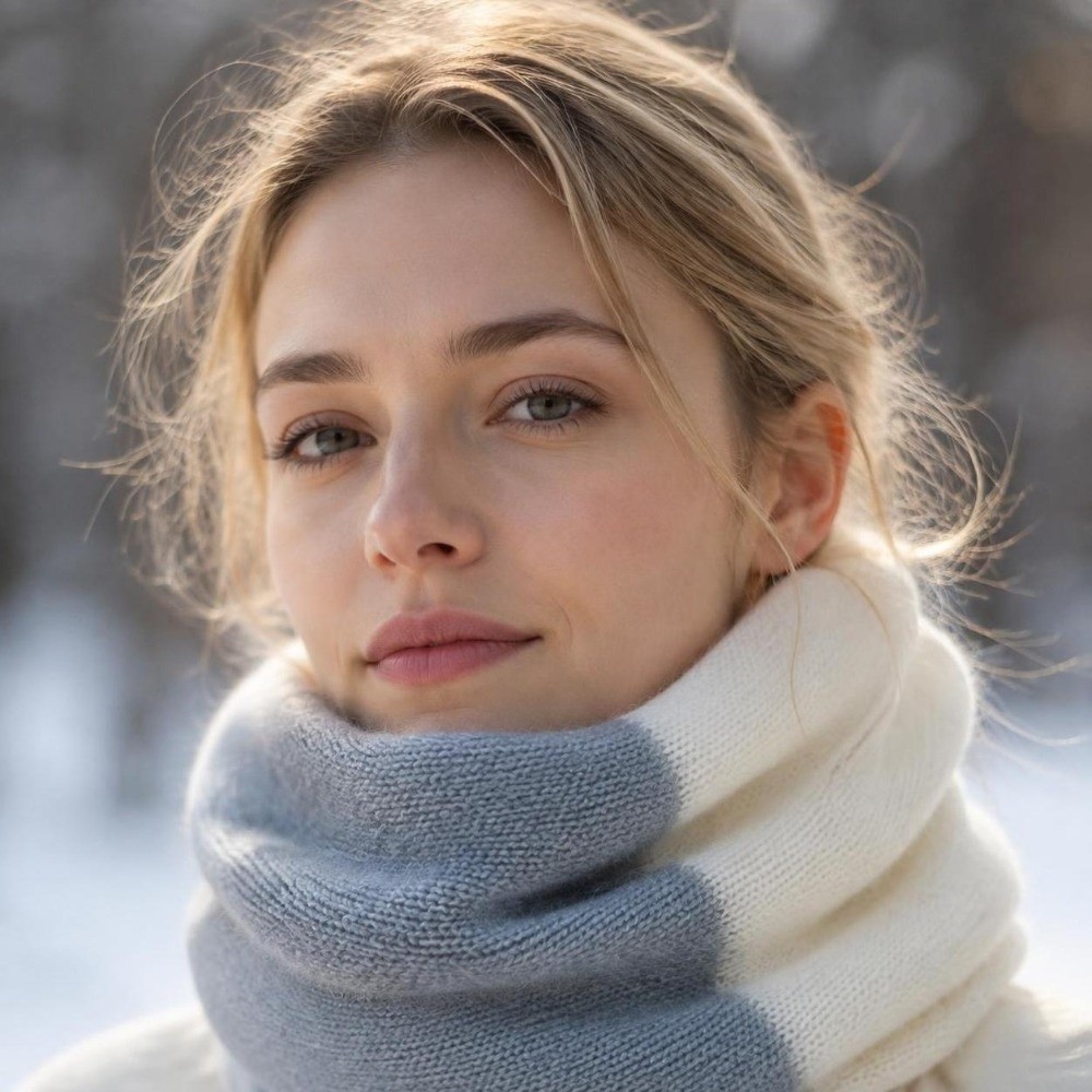 Soft Splicing Color Infinity S - đánh giá và giá Infinity Scarf Knit
