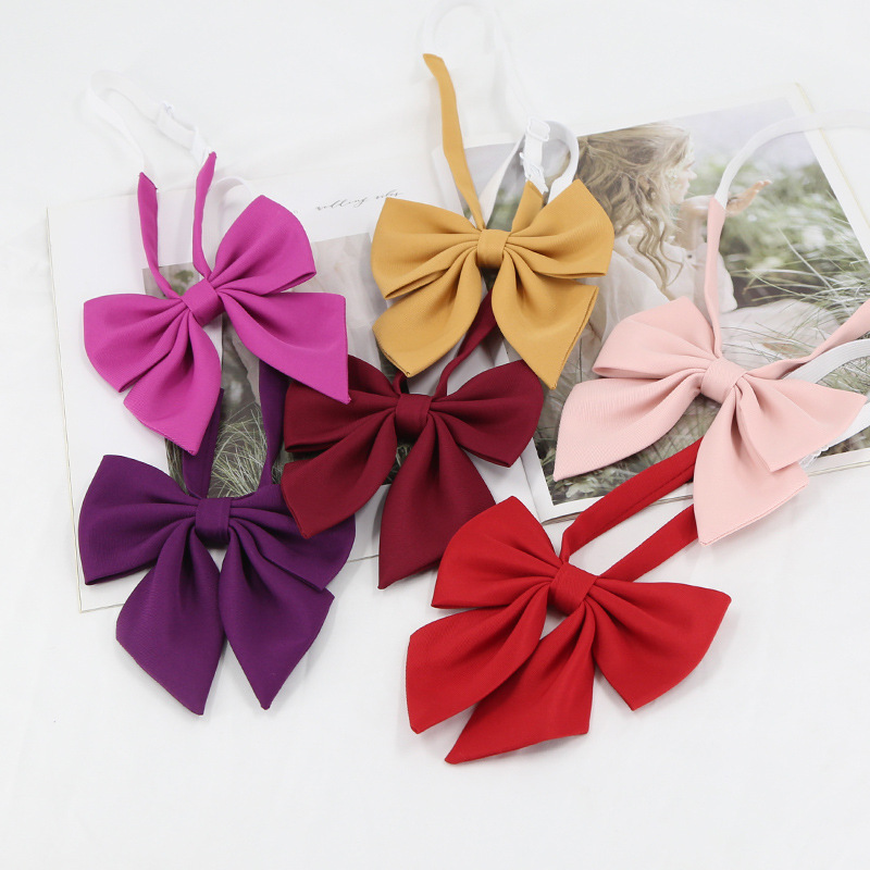 Fashion JK Bowties Solid Pink  - đánh giá và giá Bow Tie Pre Tied