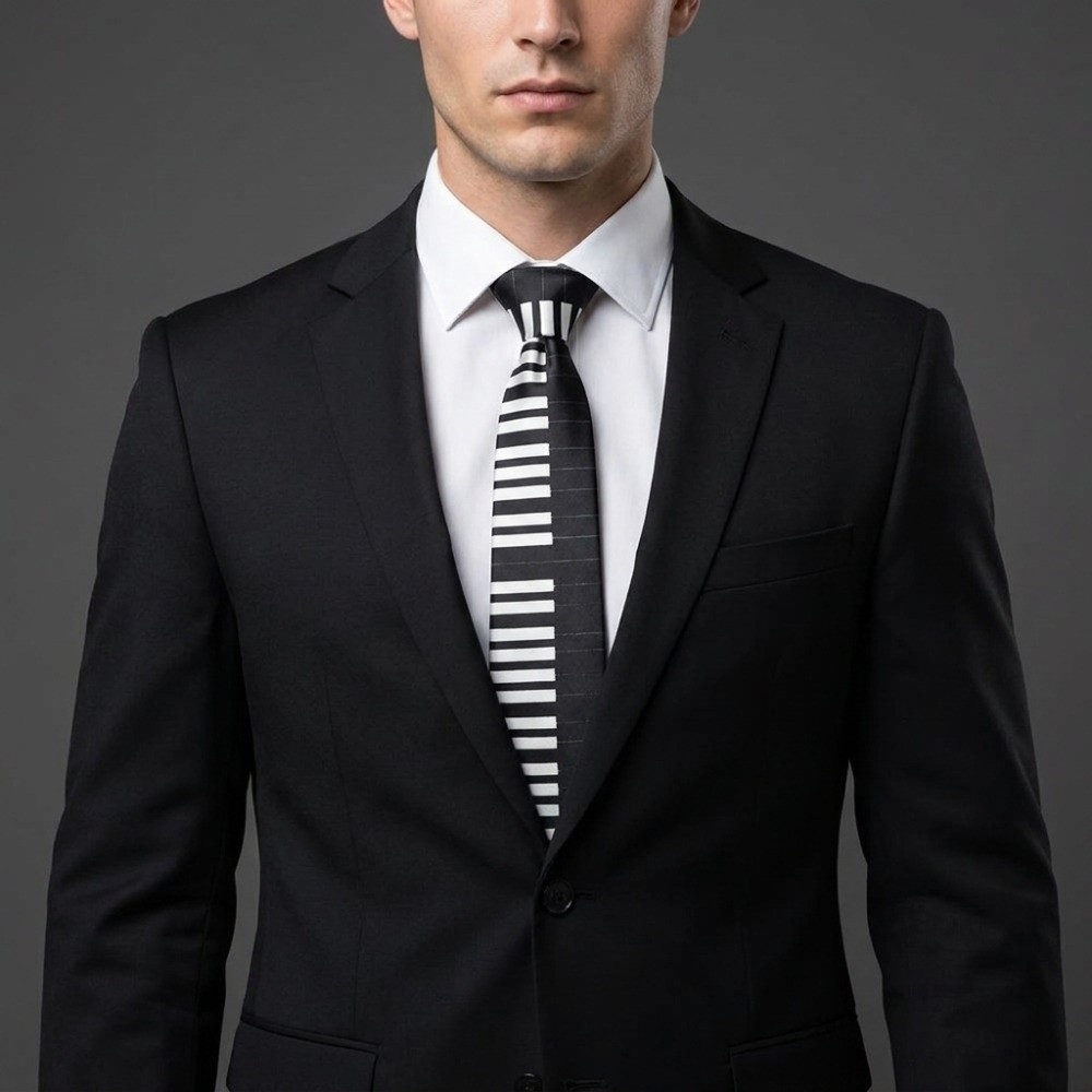 Simple Skinny Piano Necktie Sl - đánh giá và giá Skinny Tie Men