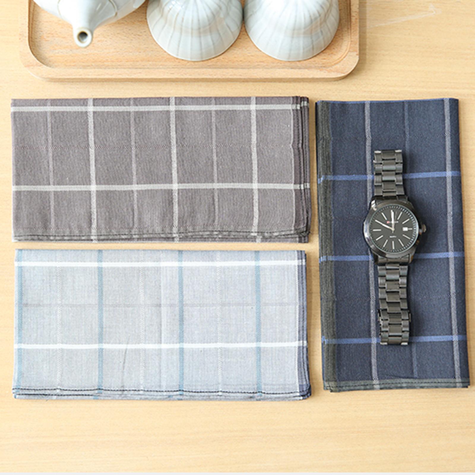 3 Pieces Men's Handkerchiefs C - đánh giá và giá Handkerchief Cotton Men