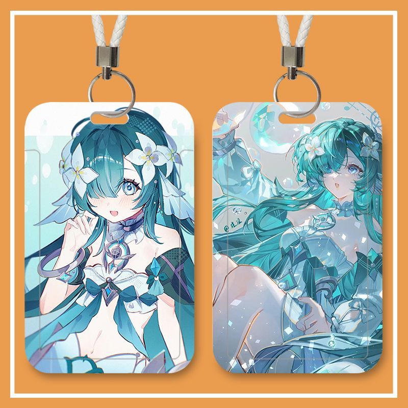 Anime  Vodyanitsa ID Card Hold - đánh giá và giá Lanyard Badge Holder