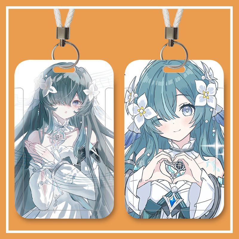 Anime  Vodyanitsa ID Card Hold - đánh giá và giá Lanyard Badge Holder
