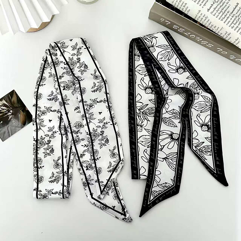 Luxury Fashion Woman Skinny Si - đánh giá và giá Ascot Neck Scarf