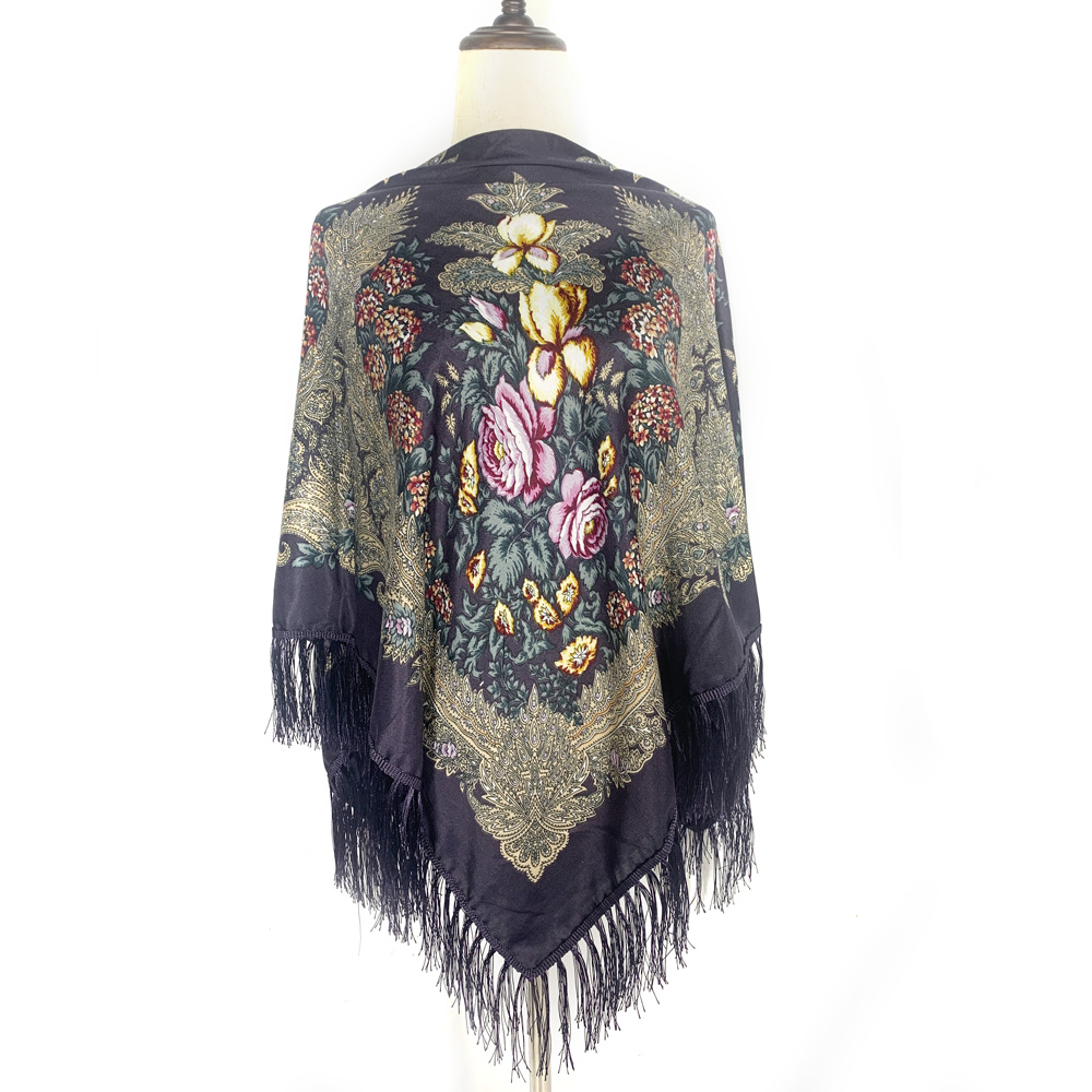 130*130cm Ethnic Style Russian - đánh giá và giá Bandana Cotton